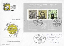 Postzegels > Europa > Duitsland > West-Duitsland > 1980-1989 > Brief Met Blok19 (18082) - Cartas & Documentos