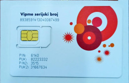 Vip Usim Gsm  Original Chip Sim Card Scratch - Lots - Collections