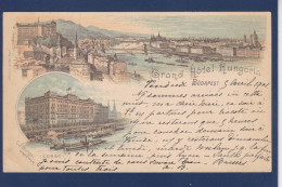 CPA Hongrie Budapest Gruss Litho Circulée - Ungarn