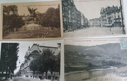 LOT 18 CARTES LOIRE ST ETIENNE BONNET LE CHATEAU LURIECQ BOURG ARGENTAL FIRMINY MONTBRISON ROCHETAILLEE BASTIE URFE - Sonstige & Ohne Zuordnung