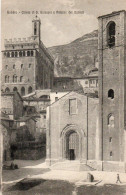 GUBBIO - CHIESA DI S. GIOVANNI E PALAZZO DEI CONSOLI - F.P. - STORIA POSTALE - Perugia