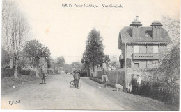 76 - SAINT VICTOR L'ABBAYE - Vue Générale  - Animée - Autres & Non Classés