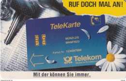 GERMANY(chip) - Deutsche Telecom Credit Calling Card(A 13), CN : 1010, 09/90, Mint - A + AD-Series : Publicitaires - D. Telekom AG