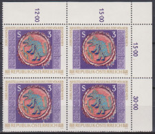 1978 , Mi 1570 ** (1) - 4er Block Postfrisch -  Jubiläumsausstellung Des Museums Für Völkerkunde - Wien - Nuevos