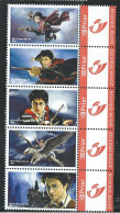 Duostamps ( **)  Harry Potter  - 5 X   Prior  !! Faciale  ( 11,20 €) - Postfris