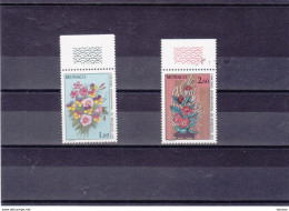 MONACO 1983 Bouquets De Fleurs, Liserons, Pensées, Pavot Yvert 1398-1399, Michel 1602-1603 NEUF** MNH Cote 4,65 Euros - Nuevos