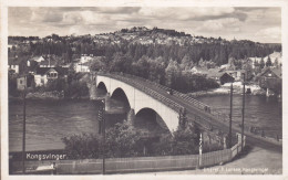 Norway PPC Kongsvinger Bridge Brücke Pont. Eneret. P. Larson. KONGSVINGER 1932 Denmark Echte Real Photo (2 Scans) - Noorwegen