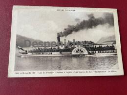 73100 Aix Les Bains - Lac Du Bourget - Bateau à Vapeur - Les Cygnes Du Lac - Hautecombe - Aix Les Bains