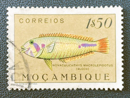 MOZPO0364UG - Fishes - 1$50 Used Stamp - Mozambique - 1951 - Mosambik