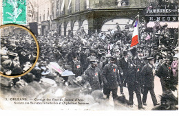 45 ORLEANS Cortège Des Fêtes De Jeanne D'Arc Société Des Sauveteurs Médaillés Et Orphelinat Serenne - Orleans