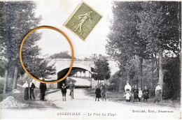 91 Essonne  ANGERVILLE Le Pont La Fleur - Angerville