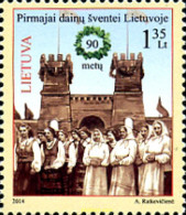321857 MNH LITUANIA 2014 RELIGIOSAS Y ALUMNAS - Litouwen