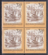 1978 , Mi 1581 ** (2) - 4er Block Postfrisch -  Freimarken : Schönes Österreich - Osterkirche In Oberwart - Unused Stamps