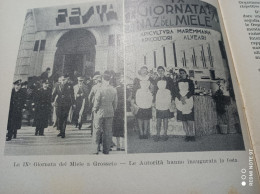 L’APICOLTORE D’ITALIA 1939 GROSSETO ALESSANDRIA FARA NOVARESE SANT’ANGELO AI CANCELLI AVELLINO BELMONTE DEL SANNIO - Otros & Sin Clasificación