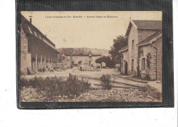 55- EUVILLE-( Commercy)-Une Vue Animée De La SCIERIE DEPOT Et BUREAUX  Des Ets CIVET-POMMIER & Cie - Autres & Non Classés