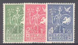 COB 927/29 Europese Gedachte-Idée Européenne 1953 MH-met Scharnier-neuf Avec Charniere - Ungebraucht