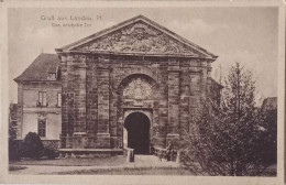 CPA  Circulée 1919 , Landau (Allemagne) - La Porte Allemande , Das Deutsche Tor  (187) - Landau