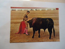 SPAIN  POSTCARDS  TOROS AND COW UN ADORNO   BULL FIGHTS - Other & Unclassified