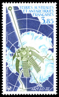 FSAT 1981 Arcad III Satellite Over Antarctic Unmounted Mint. - Nuevos