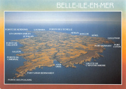 56-BELLE ILE EN MER PANORAMA-N°T2696-A/0277 - Belle Ile En Mer