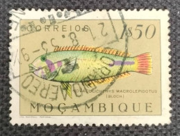 MOZPO0364U6 - Fishes - 1$50 Used Stamp - Mozambique - 1951 - Mozambique