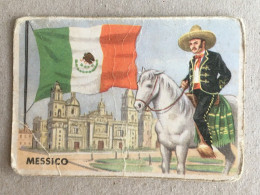 Mexico - Typical Costume Types Costumes Folklore - Collection Card 99/65 Mm Flag Drapeau Flagge - Mexique