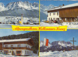 Alpengasthaus Hollauer Kreuz, Going, Tirol, Mehrbildkarte Gl1999 #G4507 - Altri & Non Classificati