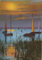 Sonnenuntergang Am Neusiedlersee, Burgenland Gl1972 #G3852 - Autres & Non Classés