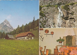 Zederhaus, Salzburg, Gasthaus Schliereralm Mit Riedingspitze, Mehrbildkarte Ngl #G5019 - Autres & Non Classés