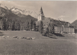 Schloß Elmau Mit Dreitorspitze Gl1976 #G3639 - Other & Unclassified