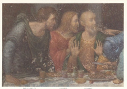 LEONARDO DA VINCI L'Ultima Cena (particulare) Ngl #G3780 - Malerei & Gemälde