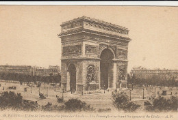 Paris, L'Arc De Triomphe, Place De L'Etoile Gl1925 #G3871 - Altri & Non Classificati