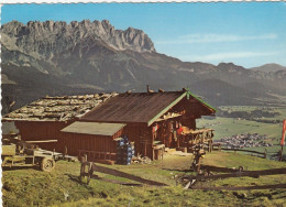 Ellmau, Tirol, Mit Wildem Kaiser, Rübezahl-Alm Ngl #G4492 - Altri & Non Classificati