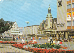 Leipzig, Markt Und Altes Rathaus Ngl #G4042 - Autres & Non Classés