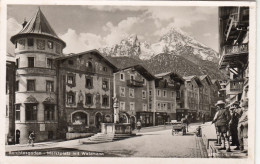 Berchtesgaden, Marktplatz Mit Watzmann Gl1953 #G4086 - Other & Unclassified