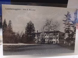 Cartolina Cavallermaggiore Provincia Cuneo , Villa S.Giacomo 1935 - Cuneo