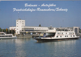 Friedrichshafen Am Bodensee, Autofähre Nach Romenshorn Ngl #G4110 - Autres & Non Classés