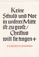 Religion: F.v.Bodelschwing: Keine Schuld Und Not ... Ngl #G4207 - Andere & Zonder Classificatie