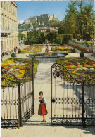 Salzburg, Mirabellgarten Mit Hohensalzburg Ngl #G4499 - Other & Unclassified