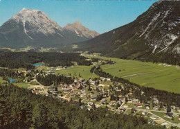 Leutasch, Tirol, Weidach Mit Forellensee Gegen Hohe Munde Gl1977 #G4420 - Autres & Non Classés