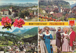 Montfortstadt Feldkirch, Mehrbildkarte Gl1972 #G4522 - Autres & Non Classés