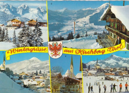 Kirchberg, Tirol, Mehrbildkarte Glum 1970? #G4438 - Altri & Non Classificati