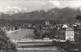 Villach, Draubrücke Mit Mittagskogel, Kärnten Gl1963 #G4577 - Sonstige & Ohne Zuordnung