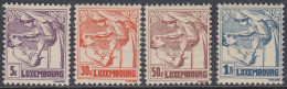 Luxembourg 1925 - Fighting Tuberculosis And Cancer - Mi 157-160 **/* MNH/MLH (see Scans) - Neufs