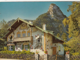 Oberammergau, Obb., Rotkäppchenhaus Und Kofel Ngl #G6679 - Autres & Non Classés