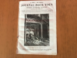 Journal Pour Tous -magazine Littéraire Illustré De 1869 N° 1259 - 1850 - 1899