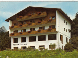 Leutasch-Weidach, Tirol, Pension Hochland Gl1977 #G4480 - Andere & Zonder Classificatie