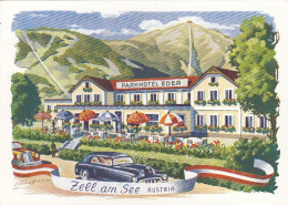 Zell Am See, Parkhotel Eder Ngl #G4589 - Autres & Non Classés