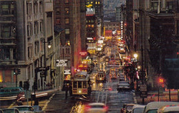 San Francisco, CA, Busy Cable Cars Gl1983 #G4678 - Other & Unclassified