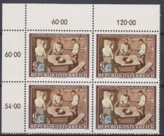 1978 , Mi 1587 ** (1) - 4er Block Postfrisch -  Europäischer Familienkongreß - Nuevos